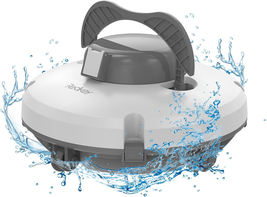 Cordless Robotic Pool Vacuum for Ground Pool, Automatic Pool Vacuum Cleaner Las - £221.54 GBP