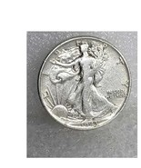 Silver Coin 1943 Walking Liberty Half Dollar 90% Silver - $705.33 MXN