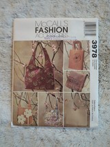 McCall&#39;s Fashion Accessories Sewing Pattern UnCut 3978 Bag Tote Purse 5 Styles - £6.70 GBP