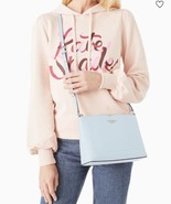 Kate Spade harlow Leather Crossbody ~NWT~ Color Frosty Sky - $166.24 CAD