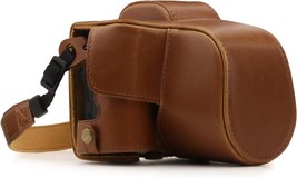 Light Brown Megagear Canon Eos M50 Pu Leather Camera Case (Mg1448). - $45.95