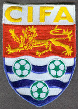 Cayman Islands National Football Team Badge Iron On Embroidered Patch - £7.85 GBP