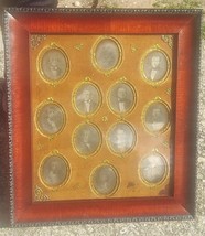 1840&#39;s daguerreotypes Framed Wall display of Harvard Natural History Class - $3,322.50