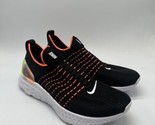 Nike React Phantom Run FK 2 Black/Mango DD9668-001 Women&#39;s Size 10 - $199.95