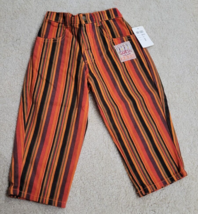 Vtg Baby Guess Striped AOP Jeans Size 3Y Toddler Denim Pants Made USA EU... - $83.84