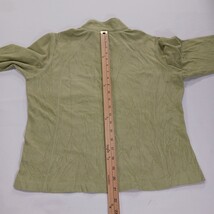 Columbia AL2639 Women’s Green Glacial 1/4 Zip Fleece Sweatshirt Size Medium image 7