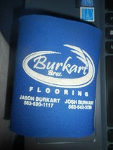 Burkhart Bros Flooring, Dubuque, Iowa...Koozie Coozie Coolie Canned Beer... - $7.59