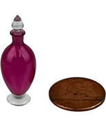 Francis Whittemore IGMA Artisan Glass Ruby Decanter Dollhouse Miniature ... - $88.62