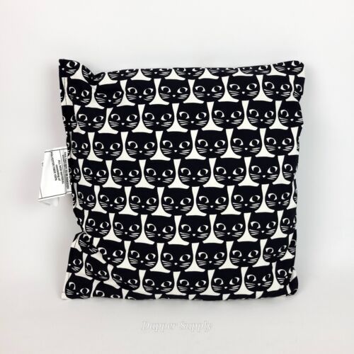 IKEA GERDIE White Black Cat Pillow Cushion 16"x16" 305.391.07 New - $20.78