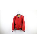 Vtg 60s 70s Streetwear Mens 36 Distressed Striped Wool Varsity Jacket Re... - $1,825.34 MXN