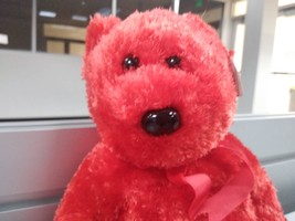 TY Beanie Buddies Sizzle the Romantic Plushy Bear (from the beanie babies/BUDDIE - £19.71 GBP