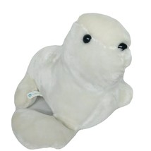 Vintage Sea World White Harp Seal Arctic Plush Stuffed Animal 1989 15&quot; - £39.69 GBP