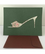 4 Shoe Notecards 4 Envelopes Shirley Kawabuchi Artwork Stewart Tabori &amp; ... - £10.24 GBP