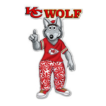 Kansas City Chiefs Pennant Shape Cut Mascot Design - $30.99