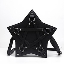 Dark Shoulder Bag Unisex Punk Designer Casual Totes Women Fashion Retro Handbag  - £62.82 GBP