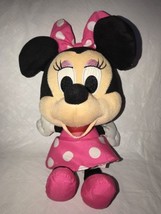 Fisher Price Talking Minnie Mouse Plush 12" Disney Stuffed Animal 2013 - £11.95 GBP