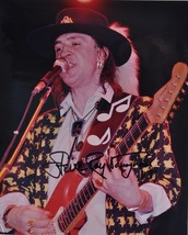 Stevie Ray Vaughn Signed Photo - Double Trouble w/COA - £1,540.47 GBP