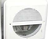 Ventline Sidewall Exhaust Fan with Mill Exterior Cover and White Interior - £87.88 GBP