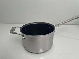 All-Clad D5 Polished SS 5-Ply NONSTICK 4-qt sauce Pan NO LID (DEMO) - $59.99 All-Clad D5 Polished SS 5-Ply NONSTICK 4-qt sauce Pan NO LID (DEMO) - $59.99