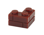 Minifigure Red Brick Corner Construction Brick Piece US Seller - $3.98