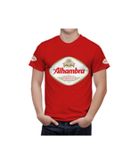 Alhambra Beer Red T-Shirt, High Quality, Gift Beer Shirt - £25.01 GBP