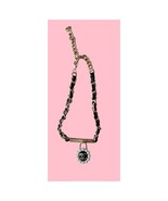 Fashion Jewelry Choker Gold &amp; Black Faux Pearls - $39.60