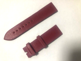 100% Authentic New Chopard Satin Red / Burgundy 20mm Watch Band Strap NEW - £117.49 GBP