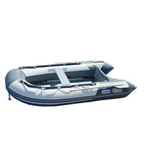 BRIS 8.2 ft Inflatable Boat Inflatable Pontoon Dinghy Raft Tender image 7