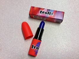 authentic MAC Goodluck Trolls matte lipstick Midnight Troll new - £11.19 GBP