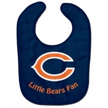 Nfl Chicago Bears Baby Infant All Pro Bib Little Fan Color Blue - £13.25 GBP