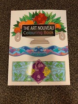 Art Nouveau Stress Relief Colouring Coloring Book Adult Art Therapy Search Press - £15.91 GBP