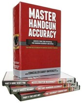 Master Handgun Accuracy Training Concealed Carry University Series 3 DVDS 6 HRS  - £23.81 GBP