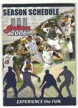 2006 Cleveland Indians Pocket Schedule - $94.29 MXN
