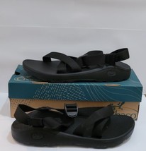 Chaco ZCloud Sandal Solid Black Men’s Sandals US Size 12 - £31.93 GBP