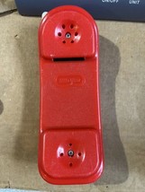 Vtg Little Tikes Replacement tool bench kitchen Phone Red Telephone whit Button - £19.77 GBP