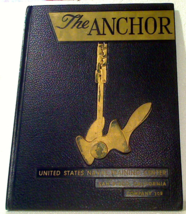 USN US Navy 1953 &quot;The Anchor&quot; Naval Training Center San Diego Co. 308 Ye... - $20.00