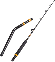 Bent/Straight Butt Trolling Rod 2PC Saltwater Offshore Roller Boat Fishing Pole - £106.05 GBP+