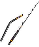 Bent/Straight Butt Trolling Rod 2PC Saltwater Offshore Roller Boat Fishi... - £104.19 GBP+