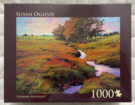 Evening Sunlight 1000 Piece Jigsaw Puzzle #1521 Susan Ogilvie Brand New ... - $9.88