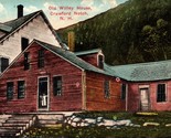 Vecchio Willey Casa Crawford Intaglio Nuovo Hampshire Nh Unp DB Cartolin... - $6.10