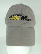 Matt Kenseth MK Adjustable Gray Trucker Hat - Good Condition - £6.14 GBP