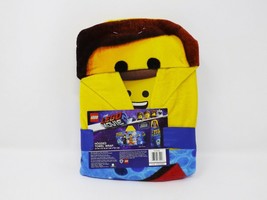 Franco The Lego Movie 2 Hooded Bath Towel Wrap - New - £13.11 GBP