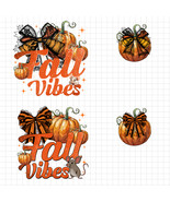 Coquette Fall vibes PNG, Cute Fall Gothic PNG, Retro Fall, Trendy Pumpki... - $2.50