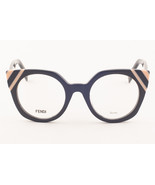 FENDI FF 0246 K87 Grey Round Eyeglasses 246 48mm - £128.17 GBP