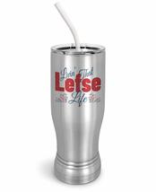 PixiDoodle Lefse Life - Floral Norwegian Lefse Insulated Coffee Mug Tumbler with - £27.70 GBP+