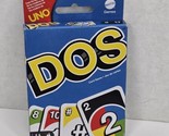 Uno DOS Card Game Colorful Classic Teams Version Mattel New - $8.68
