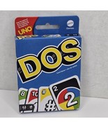 Uno DOS Card Game Colorful Classic Teams Version Mattel New - £6.79 GBP