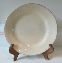 Set of 2 Pier One 1 Imports Salad Plates Earthenware Elemental Sand Discontinued - £9.34 GBP