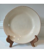 Set of 2 Pier One 1 Imports Salad Plates Earthenware Elemental Sand Disc... - $11.88
