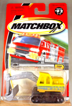 2000 Matchbox #92/100 Build It Series 19 Excavator Yellow Gray-Boom w/Black Base - £8.06 GBP